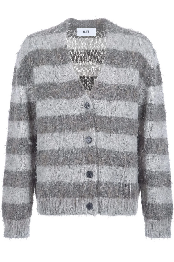 Solotre - Cardigan - 480509 - Fantasia Tortora