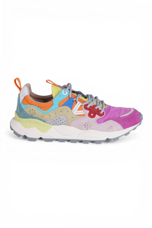 Flower Mountain - Sneakers - 470433 - Fuxia/Giallo