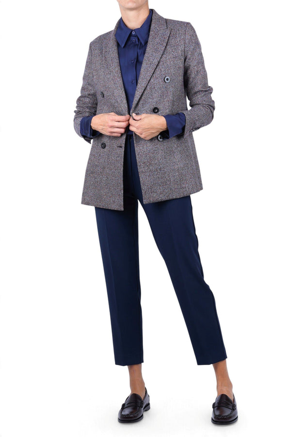 Ottod'ame - Trousers - 480313 - Blue 