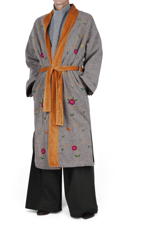 FRANCESCA BI - Cappotto - 481124 - Avorio/Marrone