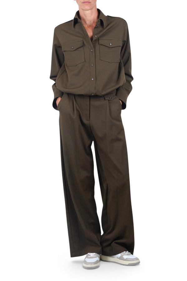 Ottod'ame - Pantalone - 480355 - Oliva