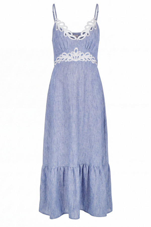 La Femme Blanche - Abito - 471634 - Celeste