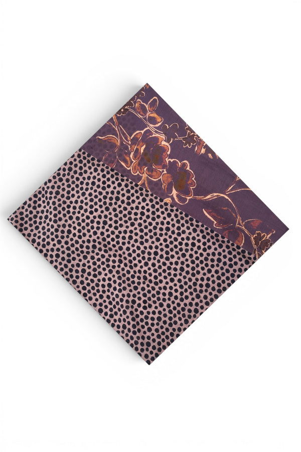 Alessia Santi - Scarf - 480534 - Brown/Purple 