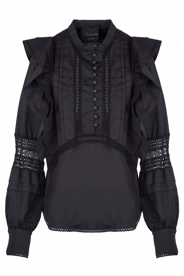 Souvenir - Camicia - 481029 - Nero