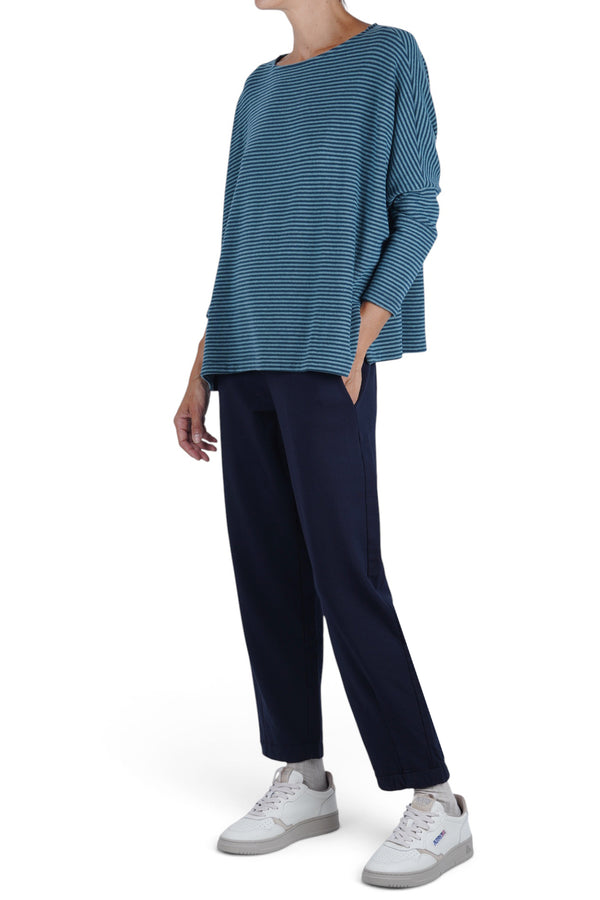 Mama B - Maglia - 480003 - Blu/Turchese