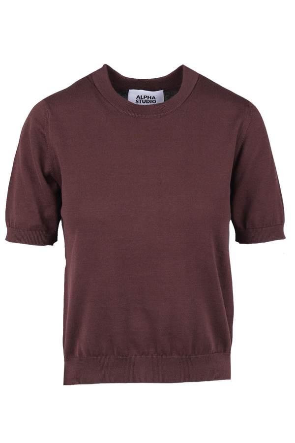 ALPHA STUDIO - Maglia - 471106 - Cioccolato
