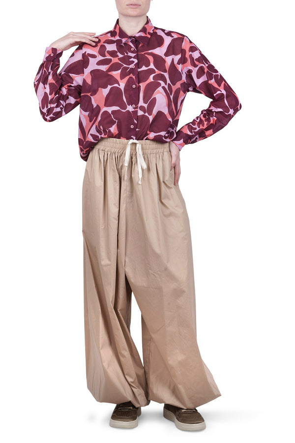 NIU - Shirt - 470379 - Pink/Bordeaux 