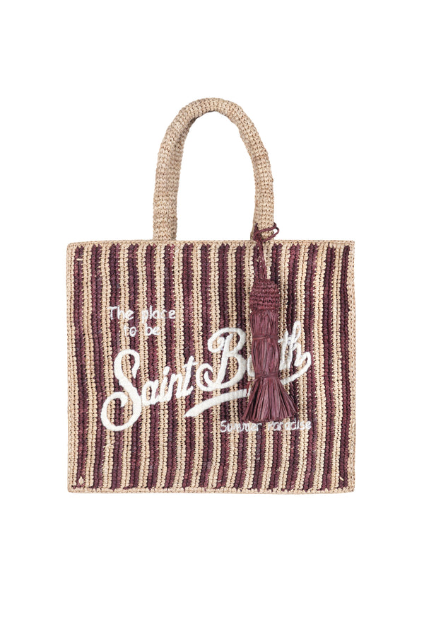 MC2 Saint Barth - Medium bag - 471015 - Beige/Chocolate 
