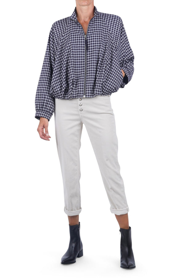 8pm - Bomber - 480410 - Brown Pattern 