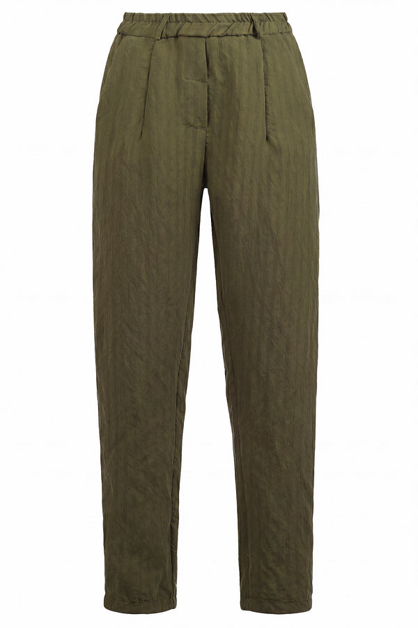 La Femme Blanche - Pants - 471667 - Olive 