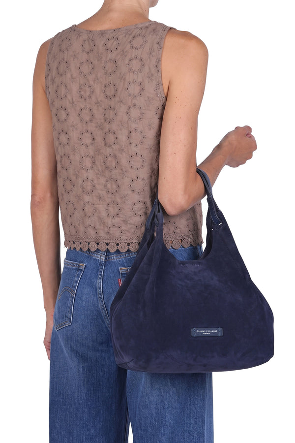 Gianni Chiarini - Borsa media - 480782 - Blu