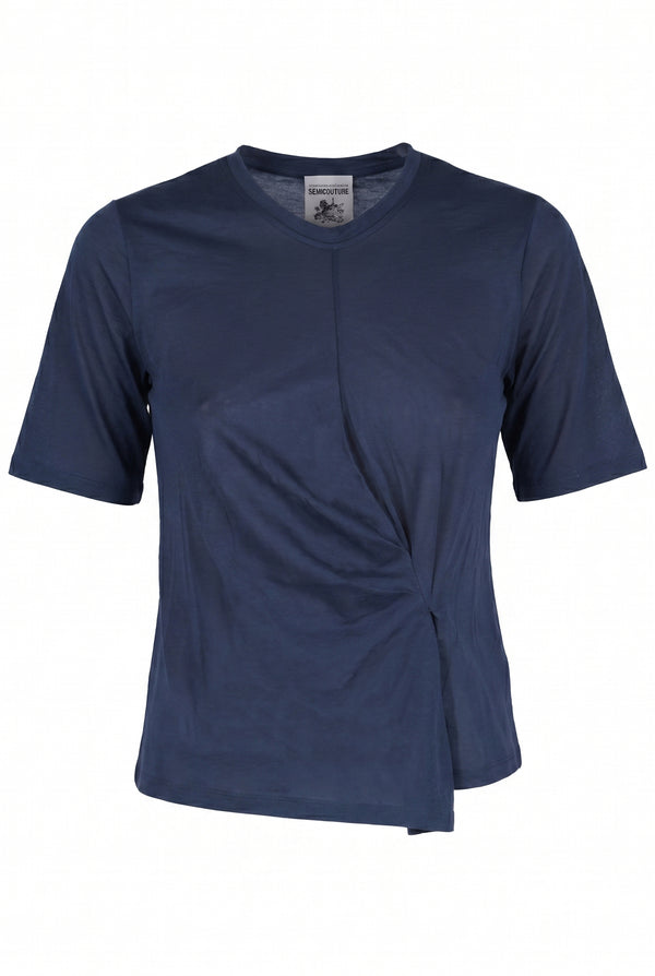 Semi Couture - T-shirt - 470924 - Blu