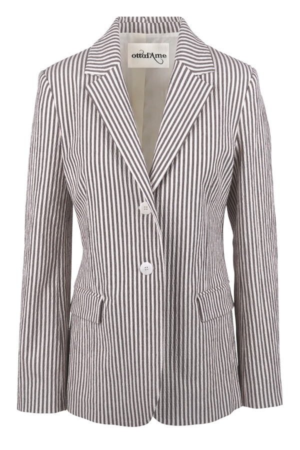 Ottod'ame - Jacket - 470731 - Cream/Chocolate 