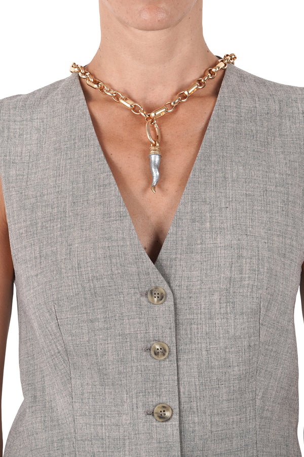 Aleva' Bijoux - Ciondolo - 461326 - Grigio