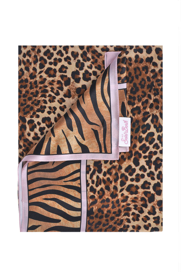 MC2 Saint Barth - Foulard - 470999 - Nero/Nocciola