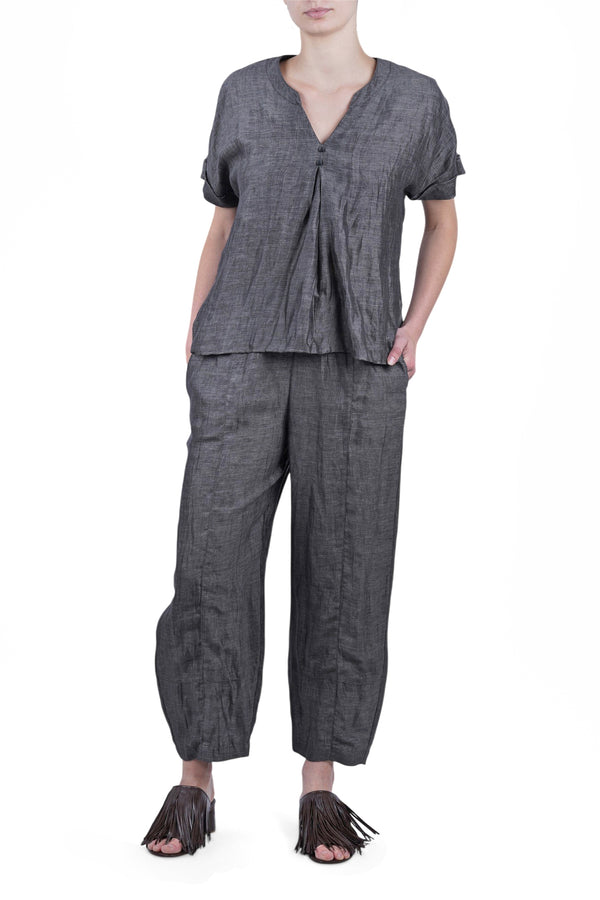 Alessia Santi - Pantalone - 470171 - Grigio scuro