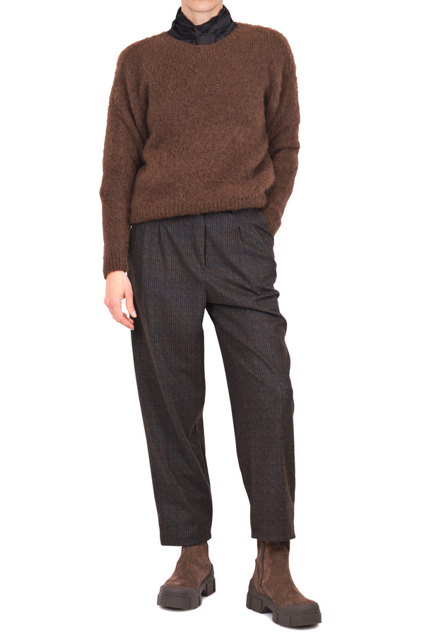 La Femme Blanche - Shirt - 461736 - Dark brown 