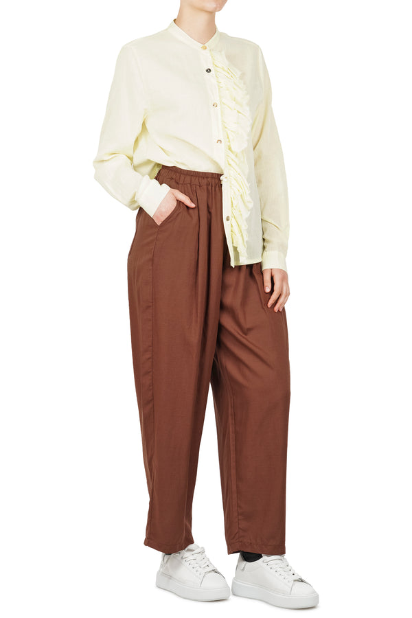 La Femme Blanche - Camicia - 451653 - Giallo