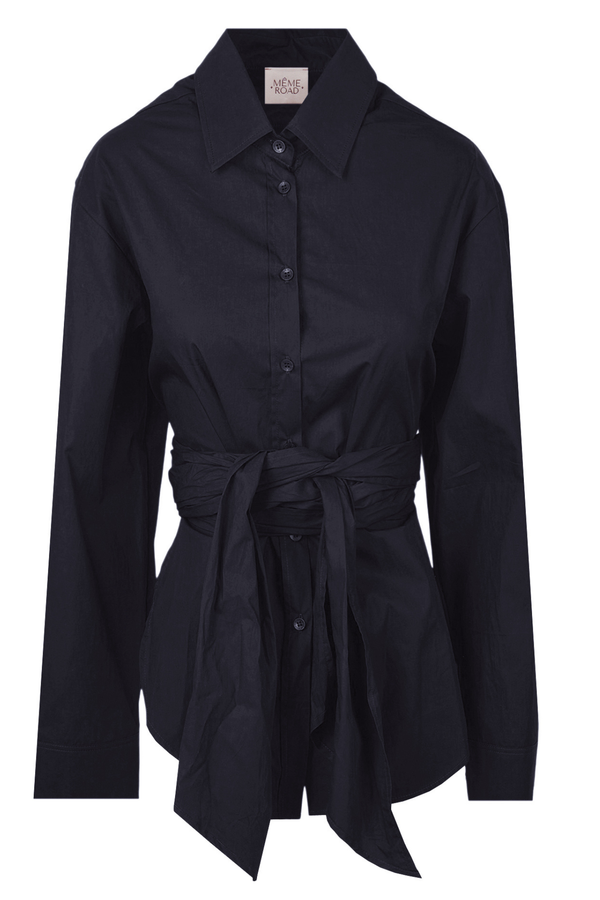 Mame Road - Shirt - 470263 - Black 