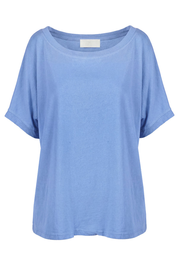 La Femme Blanche - T-shirt - 471524 - Azzurro