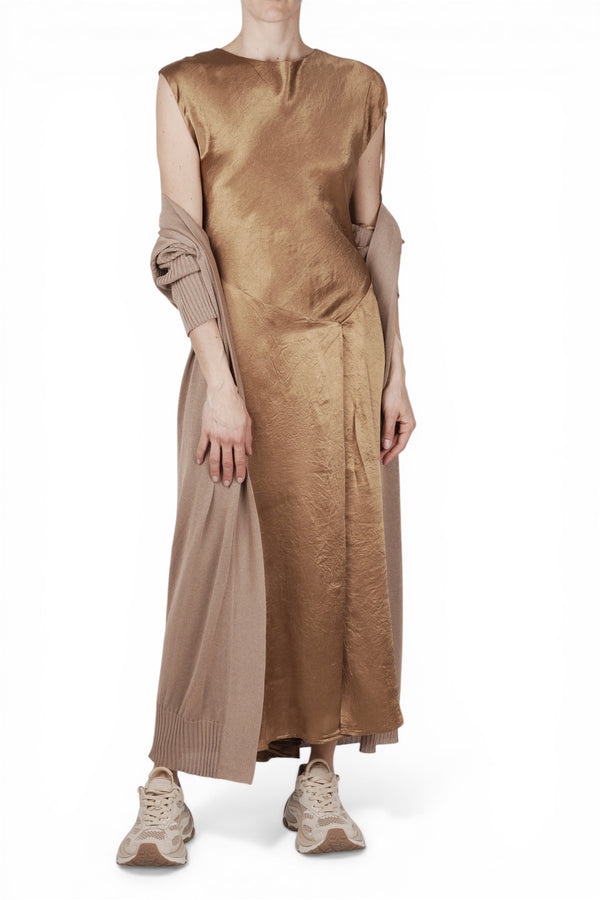 La Femme Blanche - Abito - 471366 - Oro