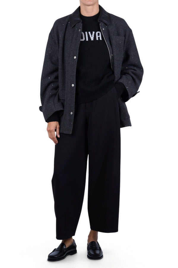 Alysi - Trousers - 480597 - Black 