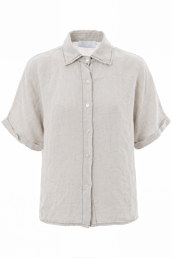 La Femme Blanche - Shirt - 471652 - Sand 