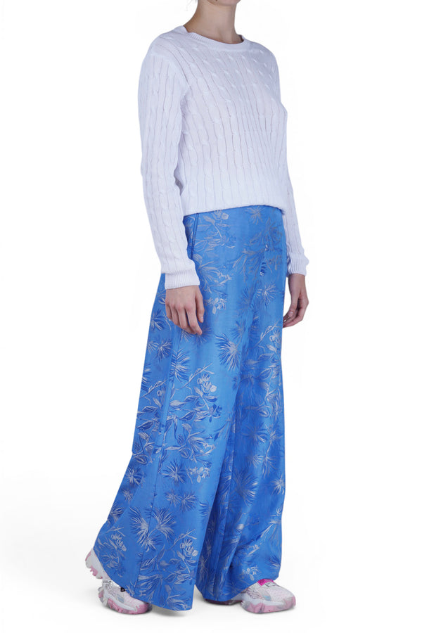 Maliparmi - Pantalone - 470668 - Fantasia Indaco
