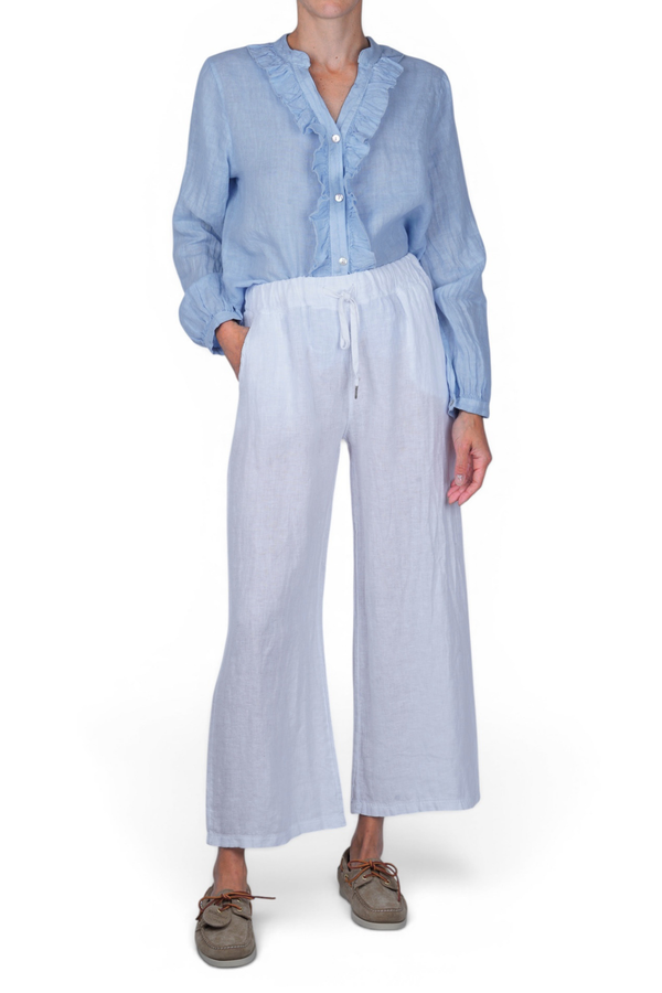 La Femme Blanche - Shirt - 471653 - Light Blue 