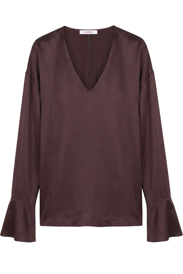 Jucca - Blusa - 471736 - Cioccolato