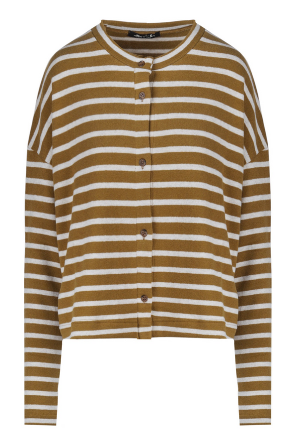 Mama B - Cardigan - 480022 - Panna/Senape
