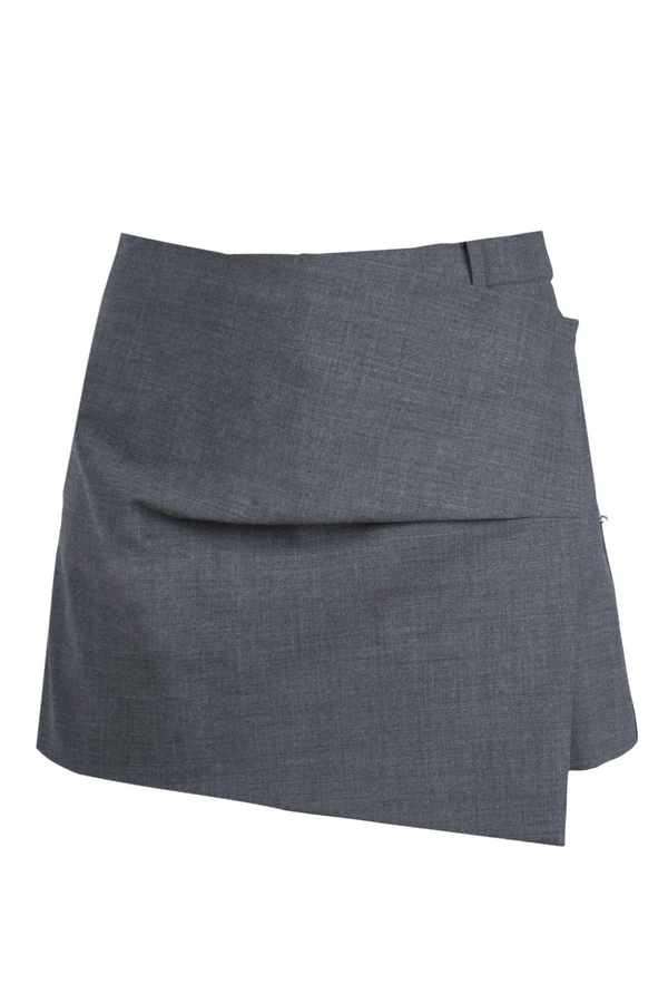 Ottod'ame - Pants - 480322 - Gray 