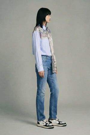 Thumbnail Pierre-Louis Mascia - Camicia - 470100 - Fantasia Azzurro