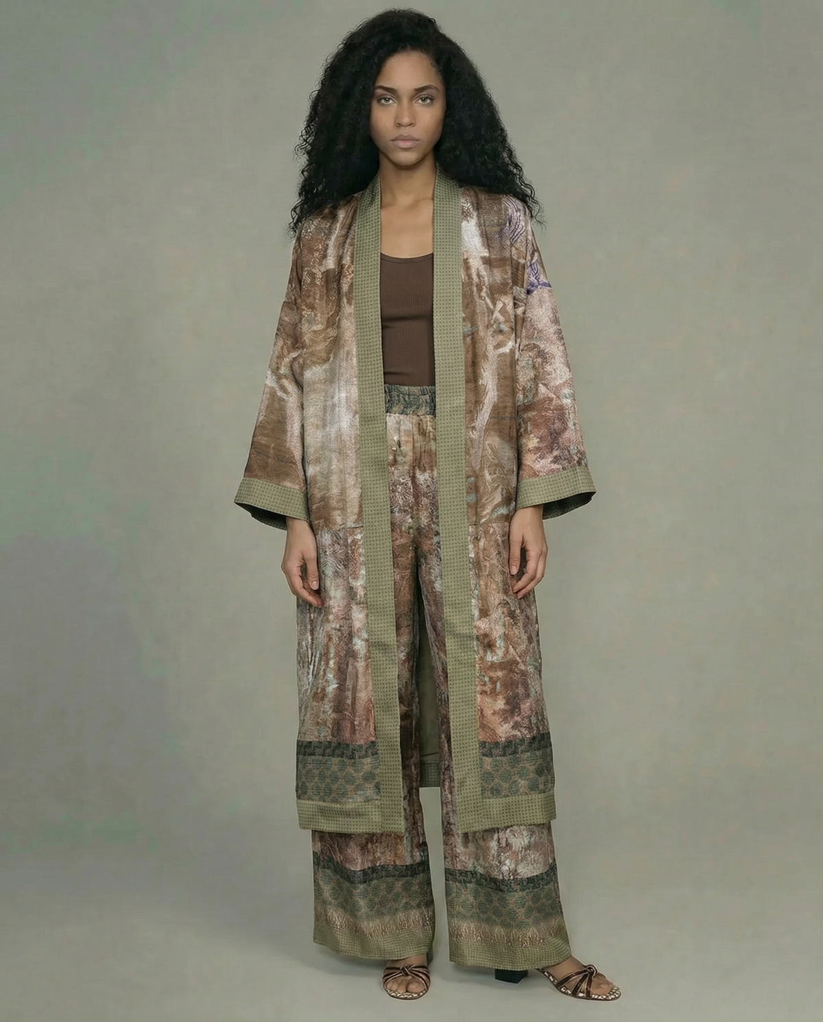 Pierre-Louis Mascia - Kimono - 470092 - Fantasia Beige