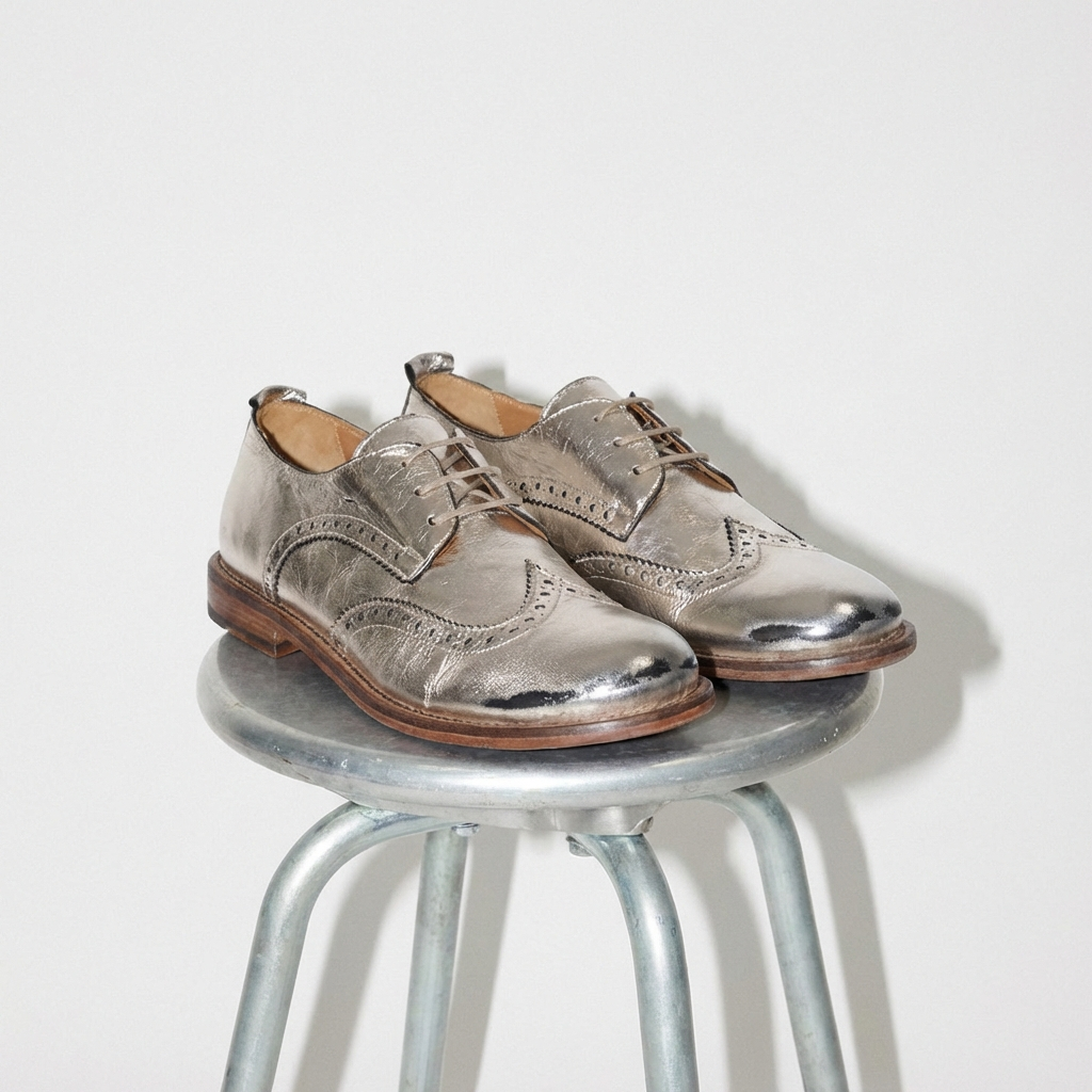 Moma - Scarpe basse - 470582 - Platino
