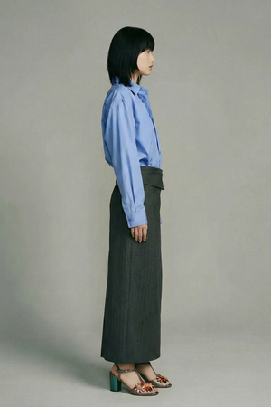 Thumbnail La Femme Blanche - Shirt - 471204 - Blue 