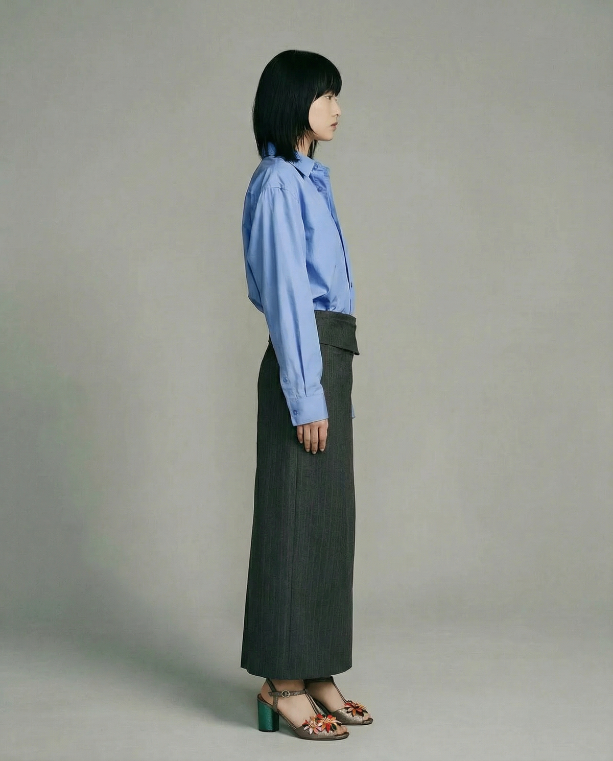 La Femme Blanche - Shirt - 471204 - Blue 