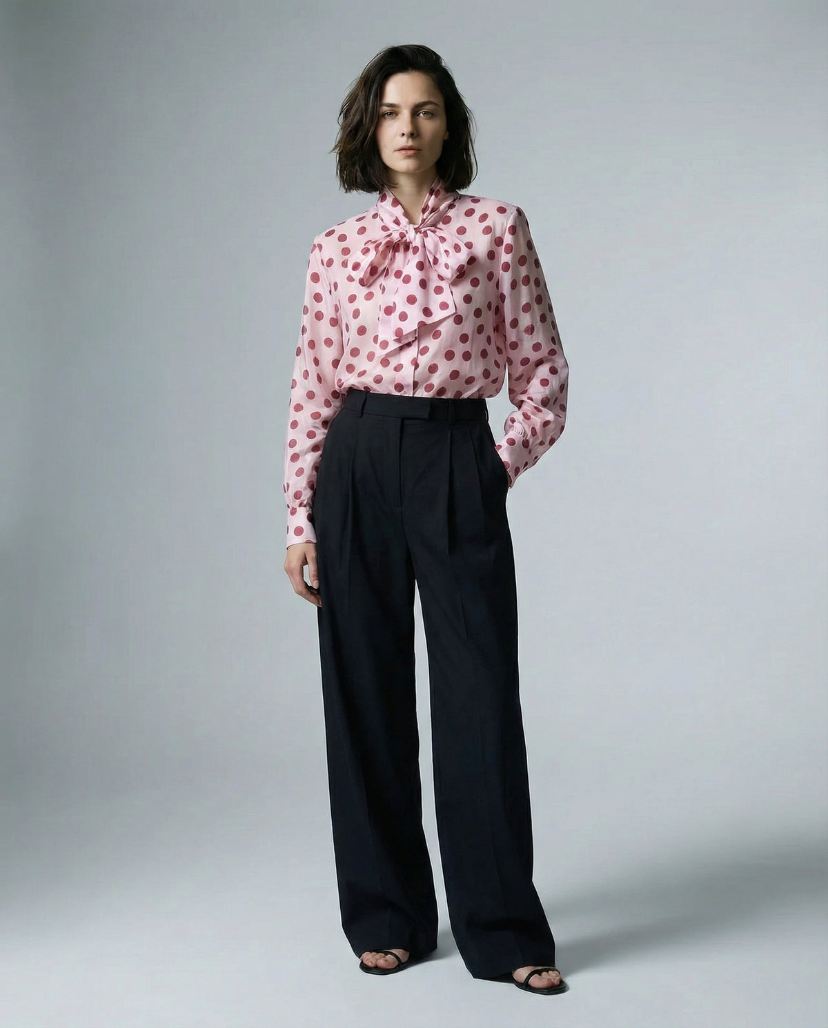 La Femme Blanche - Camicia - 471206 - Rosa/Rosso