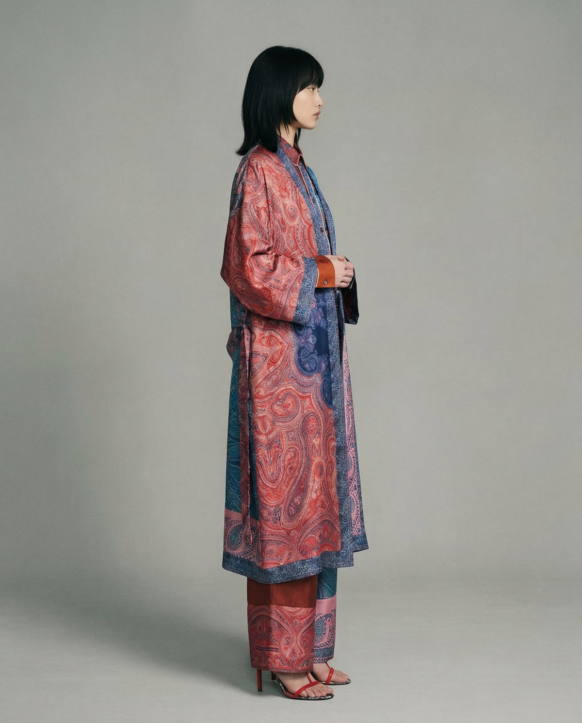 Pierre-Louis Mascia - Kimono - 470087 - Rosso/Blu