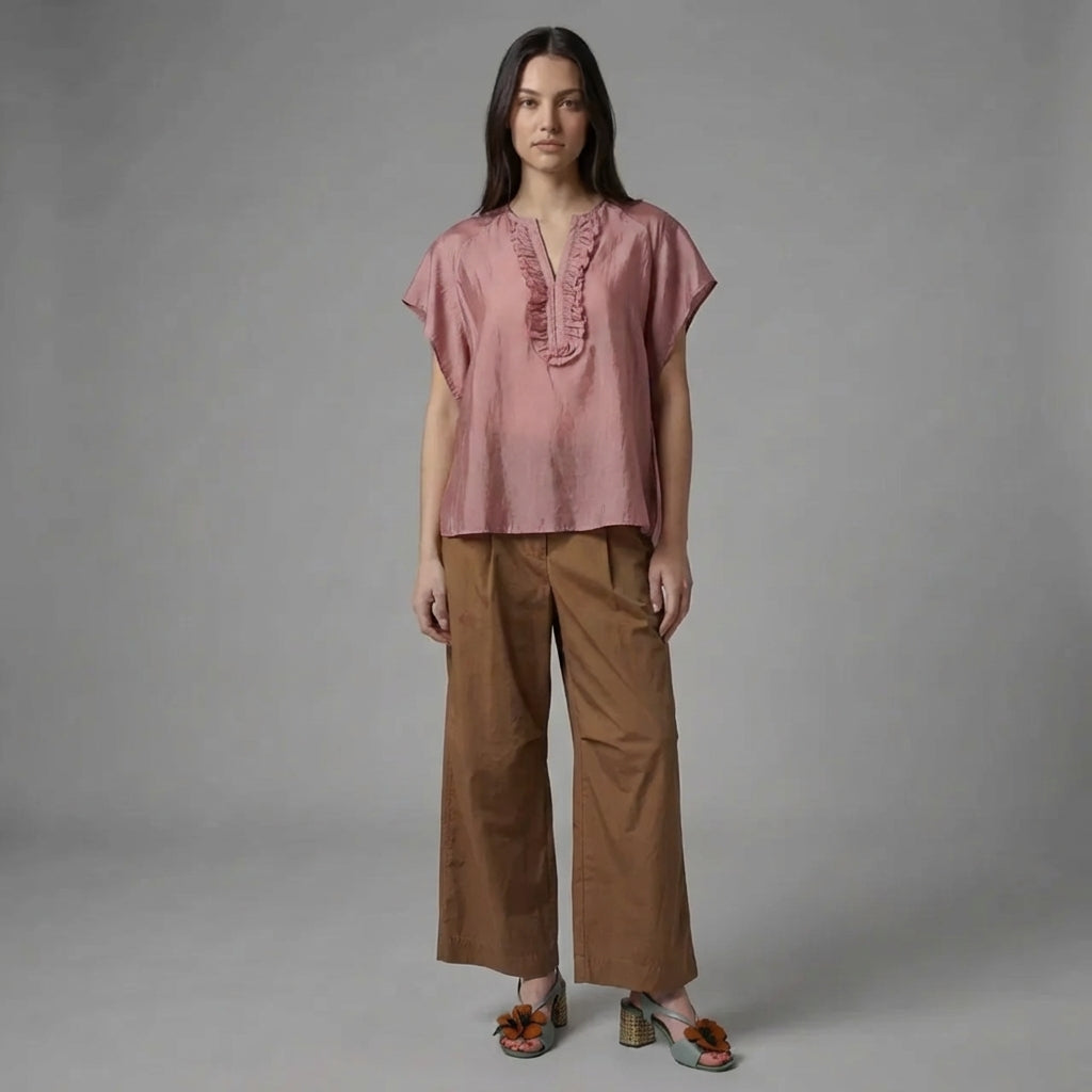 8pm - Pants - 470456 - Tobacco 