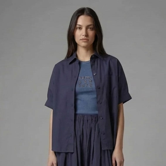 Ottod'ame - Camicia - 470717 - Blu