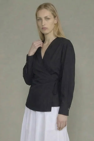 Thumbnail Ottod'ame - Camicia - 470737 - Nero