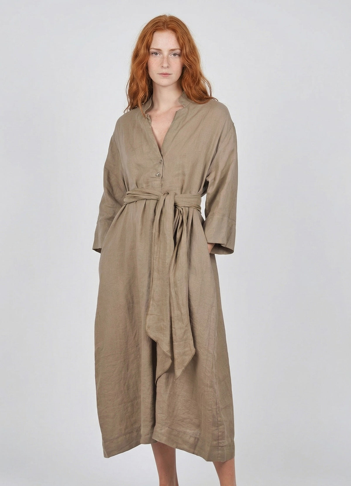 Mama B - Dress - 471432 - Khaki 