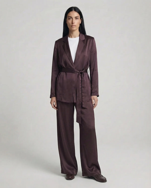 Ottod'ame - Pants - 470724 - Dark brown 