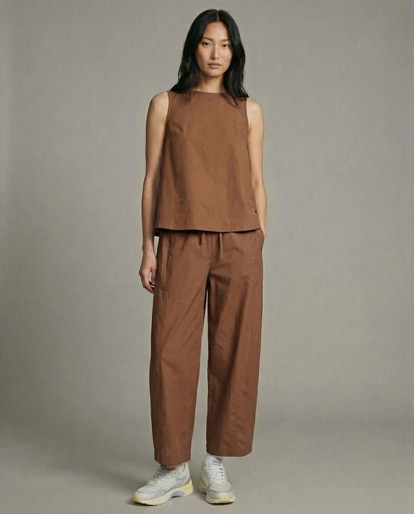 Ottod'ame - Pants - 470718 - Chocolate 