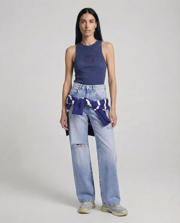 Semi Couture - Top - 470946 - Blu