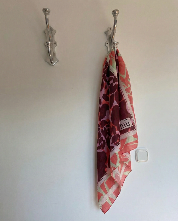 NIU - Sciarpa - 470382 - Rosa/Bordeaux