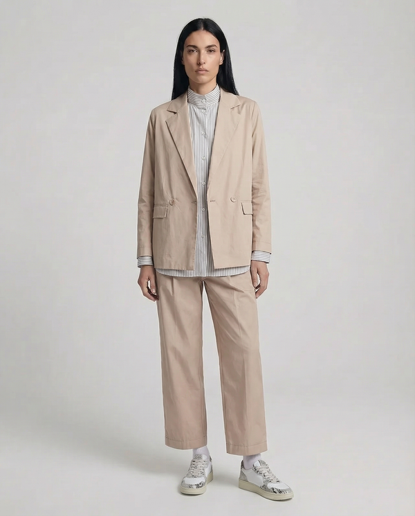 Mame Road - Pants - 470261 - Beige 