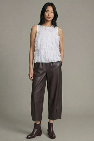Thumbnail La Femme Blanche - Pantalone - 471212 - Moka