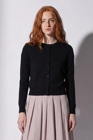Thumbnail ALPHA STUDIO - Cardigan - 471107 - Nero